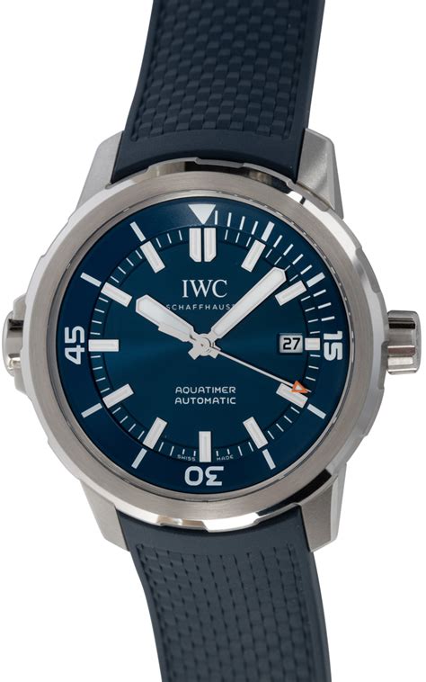 iwc aquatimer blue rubber strap|iwc aquatimer bracelets.